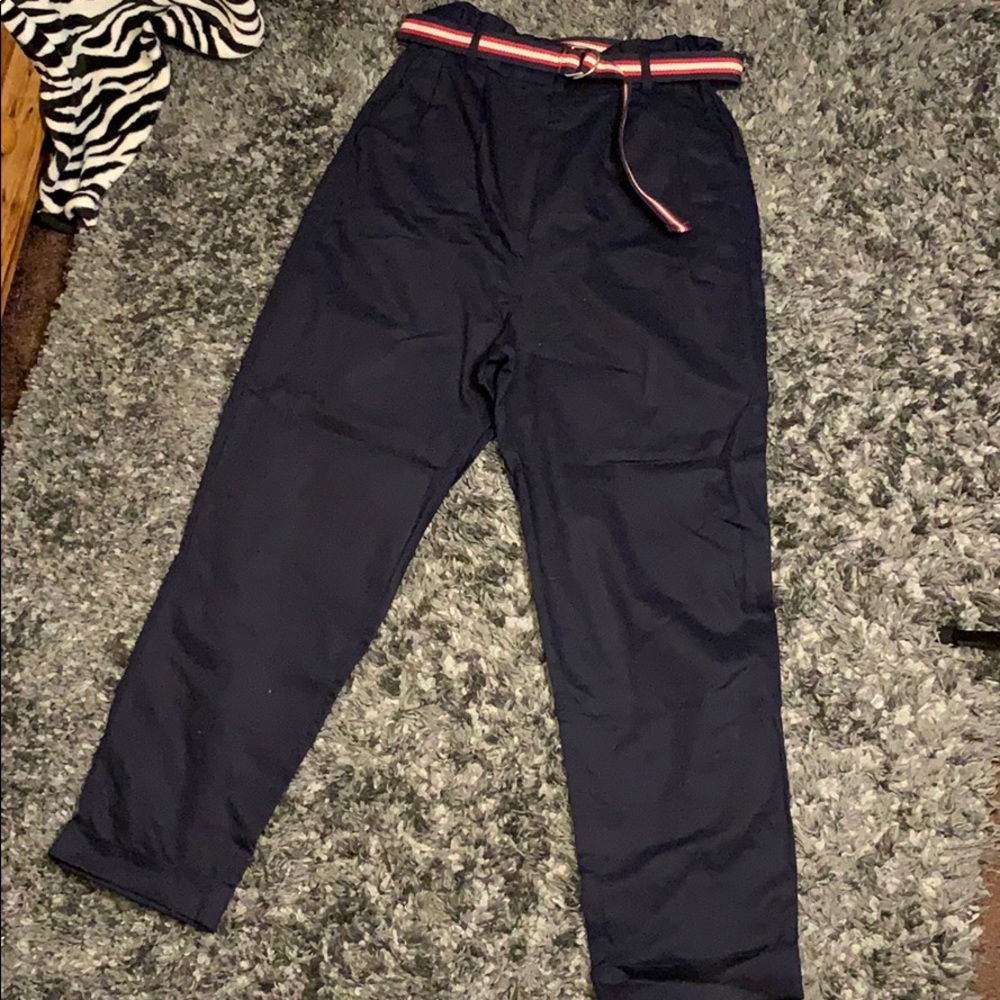 Navy blue dress pants
